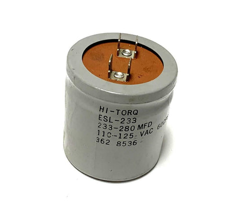 Hi-Torq ESL-233 Capacitor 233-280 MFD 110-125 VAC