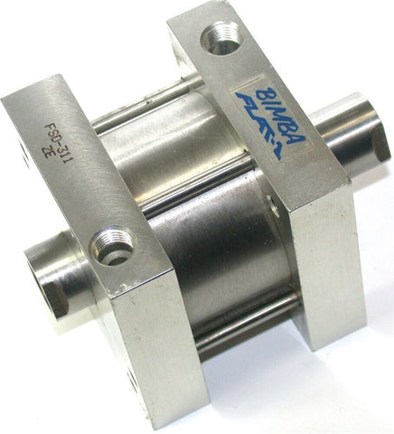 Bimba 1" Double End 2" Bore Compact Pancake Air Cylinder FSD-311 New