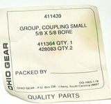 Ohio Gear  411830P  Motor Bell Housing And Coupling Kit