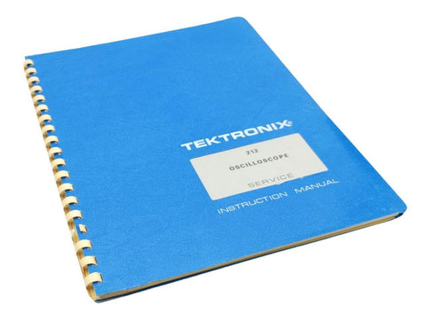 Tektronix 212 Oscilloscope Service Instruction Manual