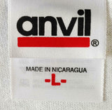 Anvil Men's Ron Jon Surf Shop Spring Break 2011 Cocoa Beach White Shirt Size L