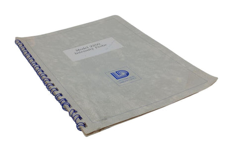 Larson Davis Model 2250 Intensity Probe User Manual