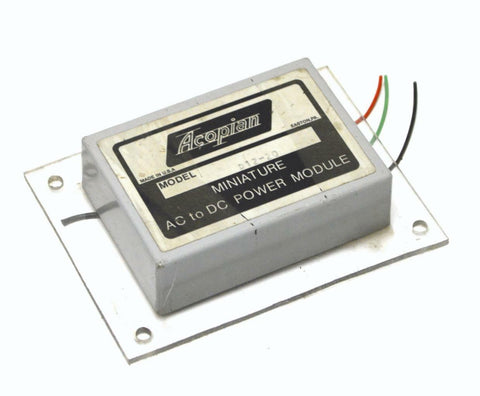 ACOPIAN D12-20 MINIATURE AC TO DC POWER MODULE