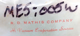 R.D. Mathis ME5-005W Hi Vacuum Evaporation Micro Electronic Source - Pack of 10
