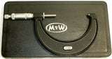 Moore & Wright Micrometer .001" Mics 3 To 4" 966 w/ Case Calibrated