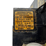 Square D 992315 3-Pole Circuit Breaker 15 Amp 250 VAC