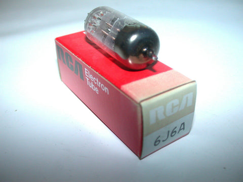 BRAND NEW IN BOX RCA ELECTRONIC TUBE 6J6A (3 AVAILABLE)
