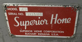 Superior Hone J2 Horizontal Honing Machine w/ Tooling