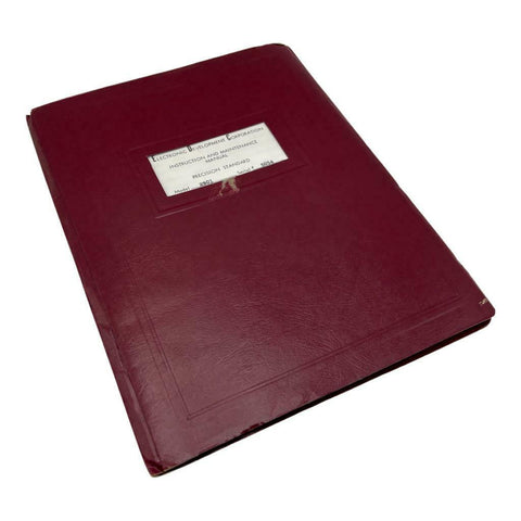 E.D.C. Model 2901 DC Voltage Meter and Calibrator Instruction Manual