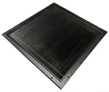 Price Industries ATG2 Black Aluminum Transfer Grille 21-5/8" X 21-5/8" X 1-5/8"