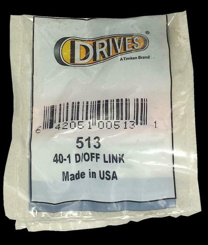 New Timken Drives  40-1 D/OFF  Roller Chain Master Connecting Link