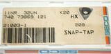 Lot of 7 New SECO Snap-Tap Indexable Carbide Threading Inserts 11NR 32UN K20
