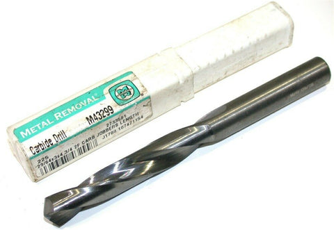 Metal Removal M43299 29/64" X 3 X 4 3/4 2F 2-Flute Carbide Drill New