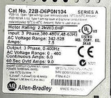 Allen Bradley 22B-D6P0N104 Powerflex AC Drive Series A 3.0HP 380-480V 7.5A