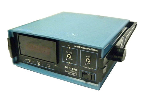 SCHAEVITZ DTR-450 DIGITAL TRANSDUCER READOUT WITH FTA-C-100 TRANSDUCER