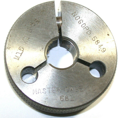 Greenfield M16 X 1.5-6g Thread Ring No Go Gage