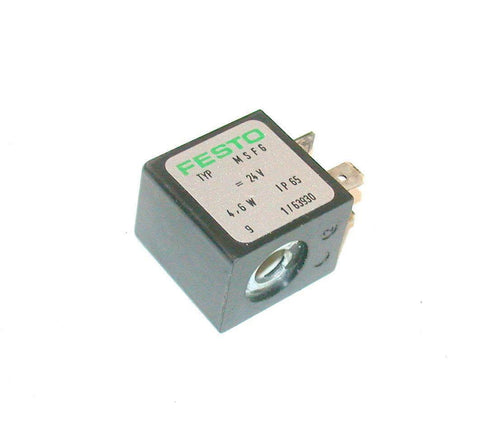 FESTO    MSFG  SOLENOID VALVE COIL 24 V 4.6 WATTS