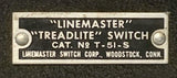Linemaster Switch Corp. T-51-S Treadlite Foot Switch
