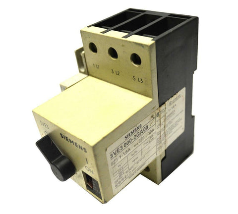 SIEMENS 3VE000-2GA00 MOTOR STARTER