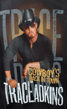 Bayside Men's Trace Adkins Cowboys Back In Town 2011 Tour Black Shirt Size Large