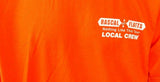 Gildan Men's Rascal Flatts Nothing Like This Tour Local Crew Orange Shirt XL