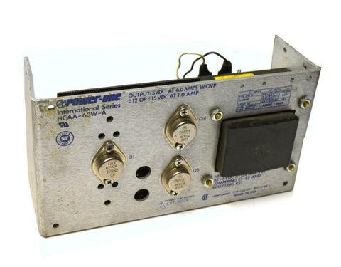 POWER ONE HCAA-60W-A POWER SUPPLY 60 WATTS