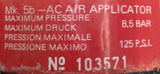 Cox MK. 5B-AC Air Applicator 125 PSI Max Pressure