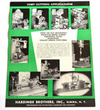 HARDINGE CF5 COLLET INDEX FIXTURES BROCHURE