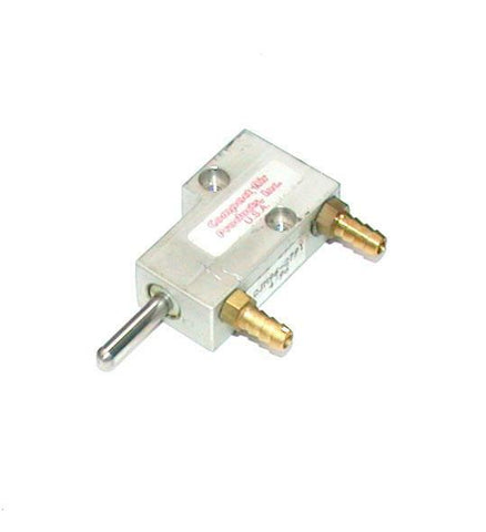 COMPACT AIR   QJM96-2791  MINI  AIR CYLINDER W/BARB FITTINGS 1/4" STROKE