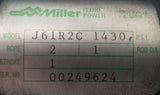 Miller Fluid Power J61R2C Pneumatic Air Cylinder 2" Bore 1" Stroke