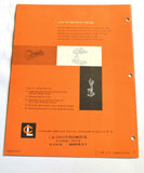 CINCINNATI D-133 RADIAL DRILL 3' 7-1/2" BROCHURE