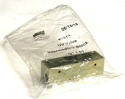 Lincoln 87919 UV Valve Intermediate Block