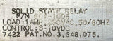 Teledyne Relays 601-1006 Solid State Relay 1 Amp 250 VAC