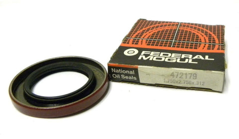 NEW FEDERAL MOGUL 472179 OIL SEAL 1.750" X 2.750" X .312"