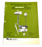 LODESTAR CC-50H ELECTRIC HOIST BROCHURE