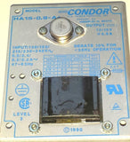 Condor  HA15-0.9-A+  DC Power Supply 12/15 VDC 0.9 Amp