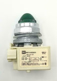 Square D 9001KM36S3 Green Pilot Light
