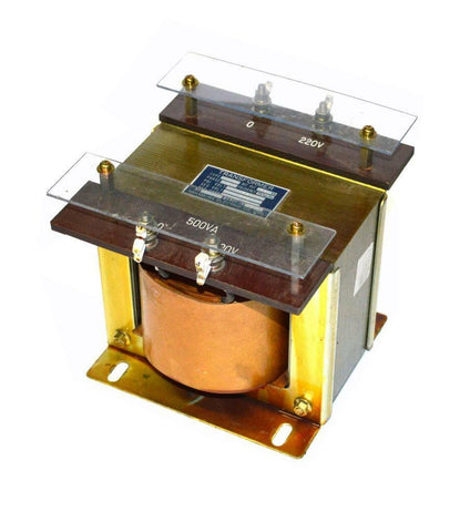 NAKAMURA ELECTRIC TYPE NT33 TRANSFORMER 500 VA 220 VAC