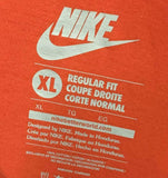 Nike Men's Graphic "Just Do It" Red Shirt Short Sleeve T-Shirt Size X-Large