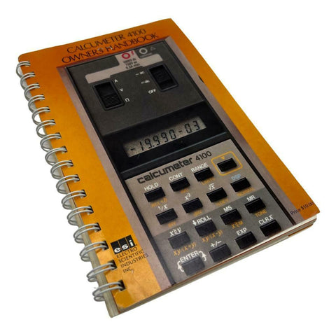 Calcumeter 4100 Owner's Handbook