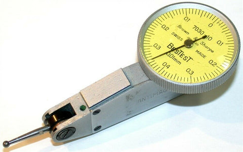 Brown & Sharpe Bestest .01MM Test Indicator 7030-10