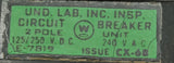 Westinghouse 1532384A 2 Pole Circuit Breaker 30A 240VAC 125/250VDC