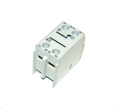 ALLEN BRADLEY 100-F  AUXILIARY CONTACT BLOCK 4 N.O. CONTACTS 10 AMP