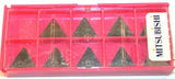 Lot of 9 Mitsubishi Carbide Face Milling Insert TEEN 32 PERR1 HTi10