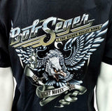 Alstyle Men's Bob Seger & The Silver Bullet Band Night Moves Black Shirt Size L