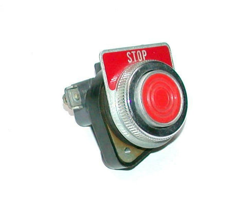 Westinghouse  187P004H01  Red Momentary Stop Pushbutton 1 N.C. Contact 10 Amp