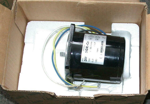 New Oriental Motor  3IK15GK-C2  Induction Motor 200 VAC