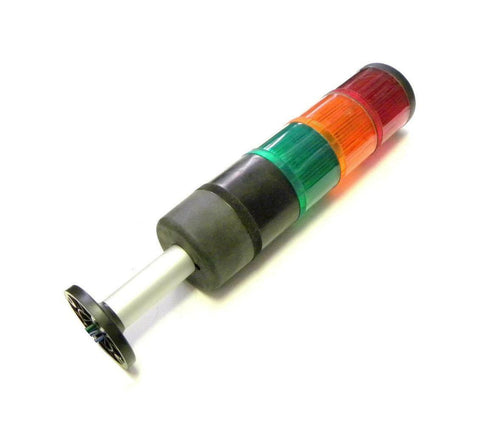 TELEMECANIQUE RED/AMBER/GREEN LIGHT STACK  W/AUDIBLE ALARM  XVA-C911   240 V MAX