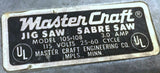MASTER CRAFT 105-108 JIG/SABRE SAW 115 VOLTS 3 AMPS