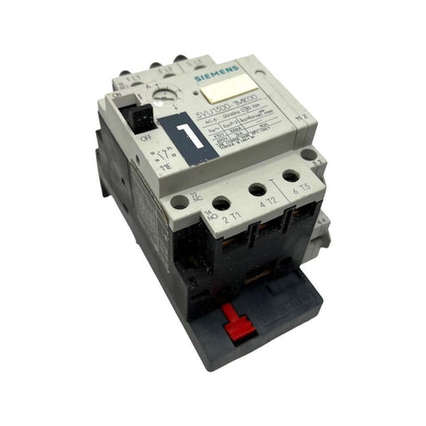 Siemens 3VU1300-1MK00 Manual Starter 4-6A w/ Rail Adapter & NSNP Contactor